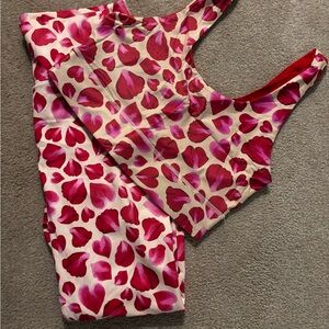 Fabletics Heart Print Activewear Set